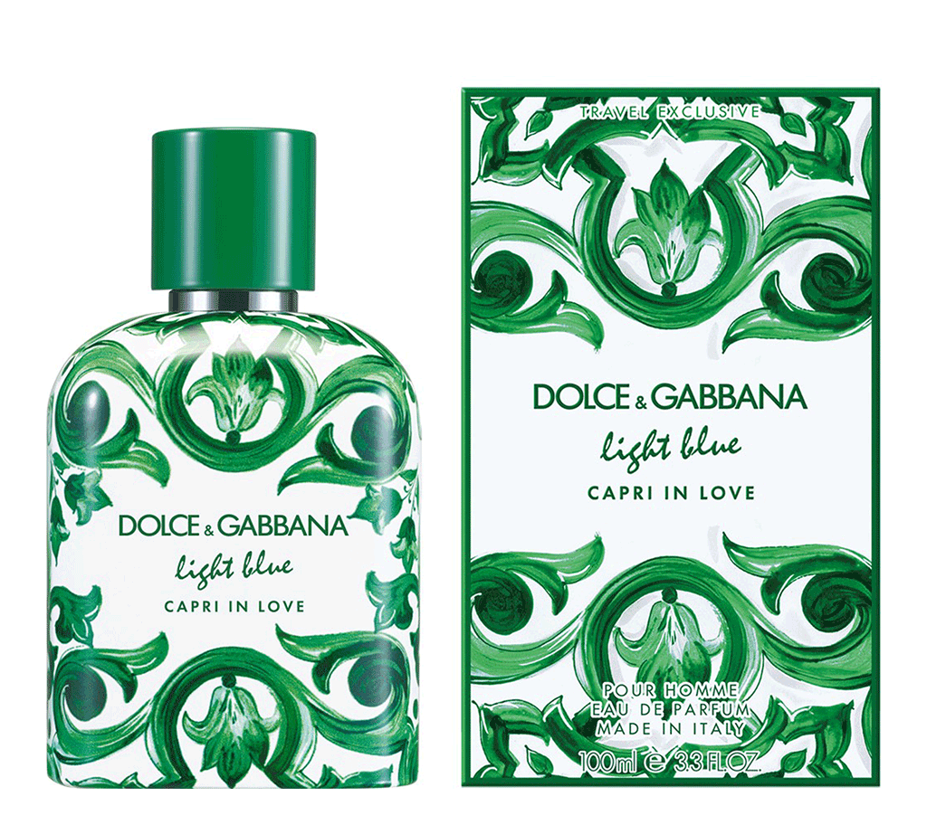 الصيف الإيطالي يصل إلى الديوتي فري مع إصدار Capri In Love الجديد من Dolce & Gabbana